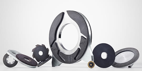 Bonded friction discs