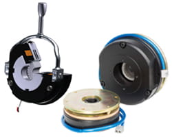 Fjäderaktiverade elektromagnetiska bromsar