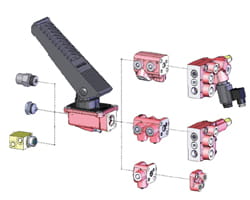 S6 power brake valves ‘modular’ type