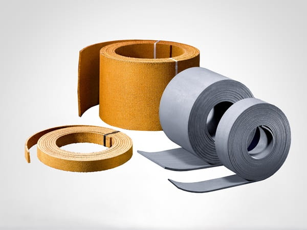 friktion material molde or woven rolls 